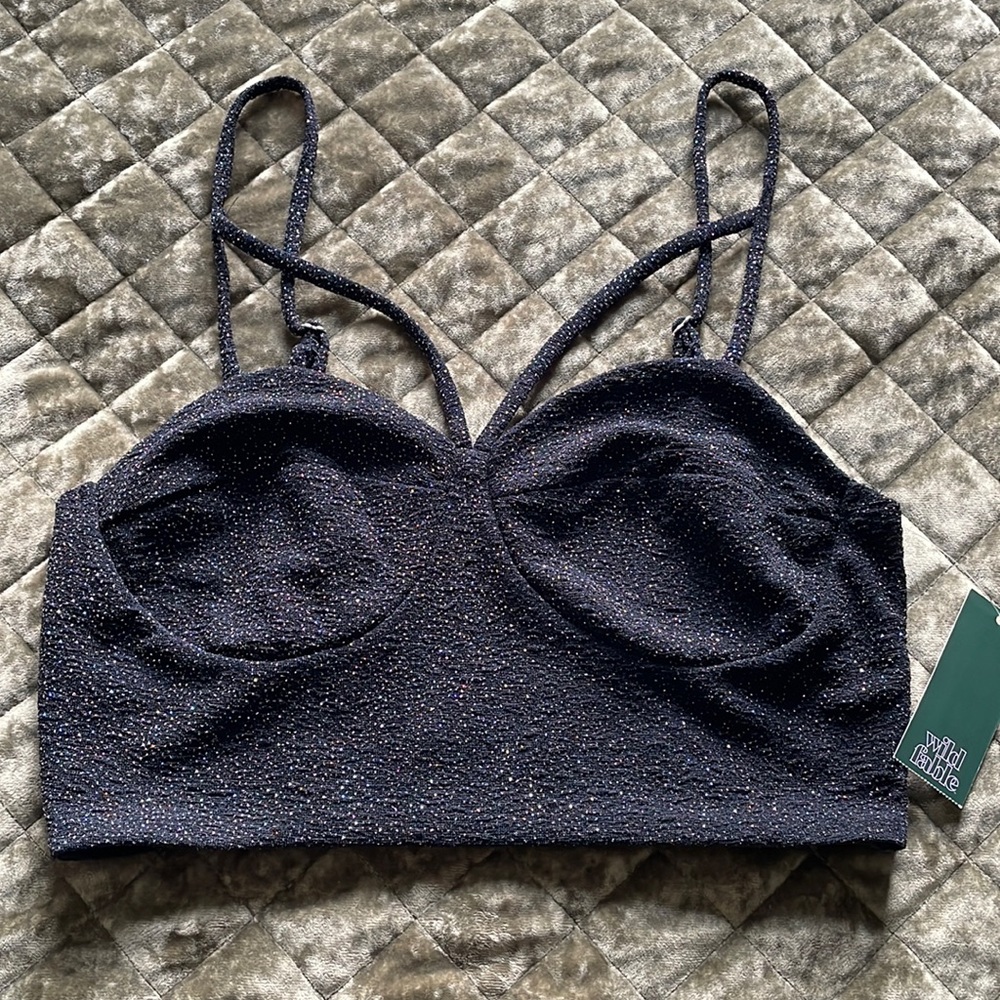 Taylor Swift 1989 Sparkly Crop Top